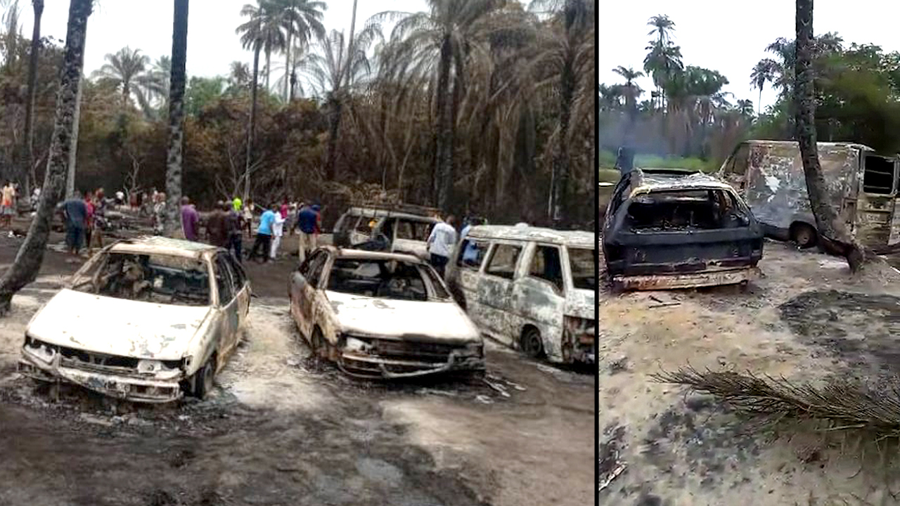 t Many Burnt Beyond Recognition In Imo Illegal Refinery Explosion