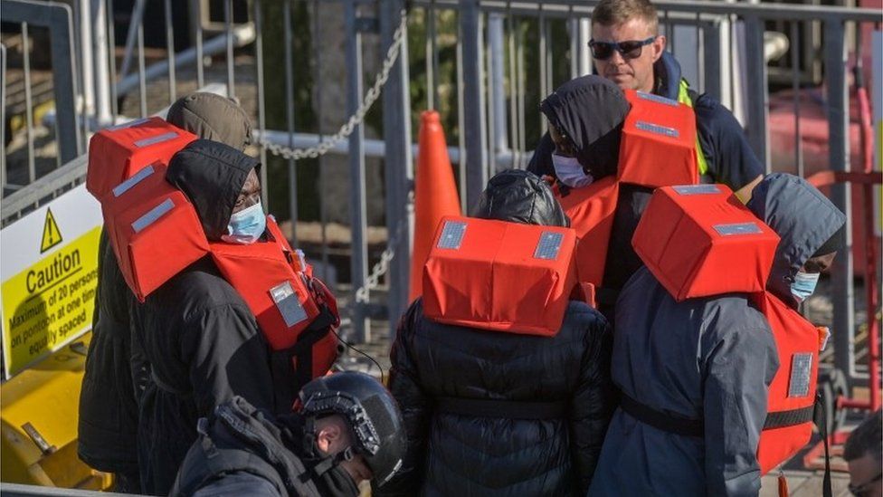 Boris Johnson: Fifty migrants told they will be sent to Rwanda
