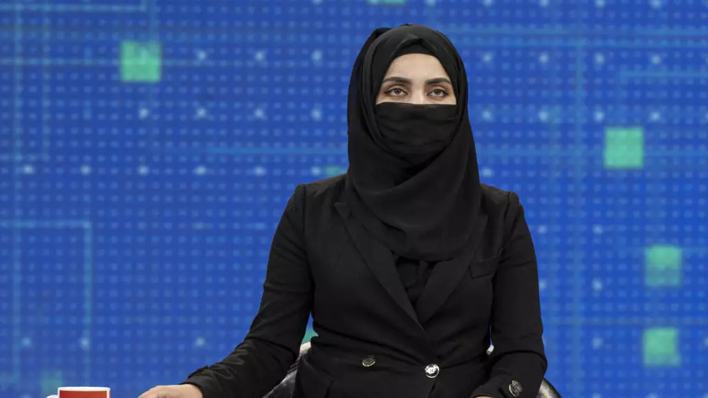 Taliban decree forces Afghan women TV presenters to cover faces on air