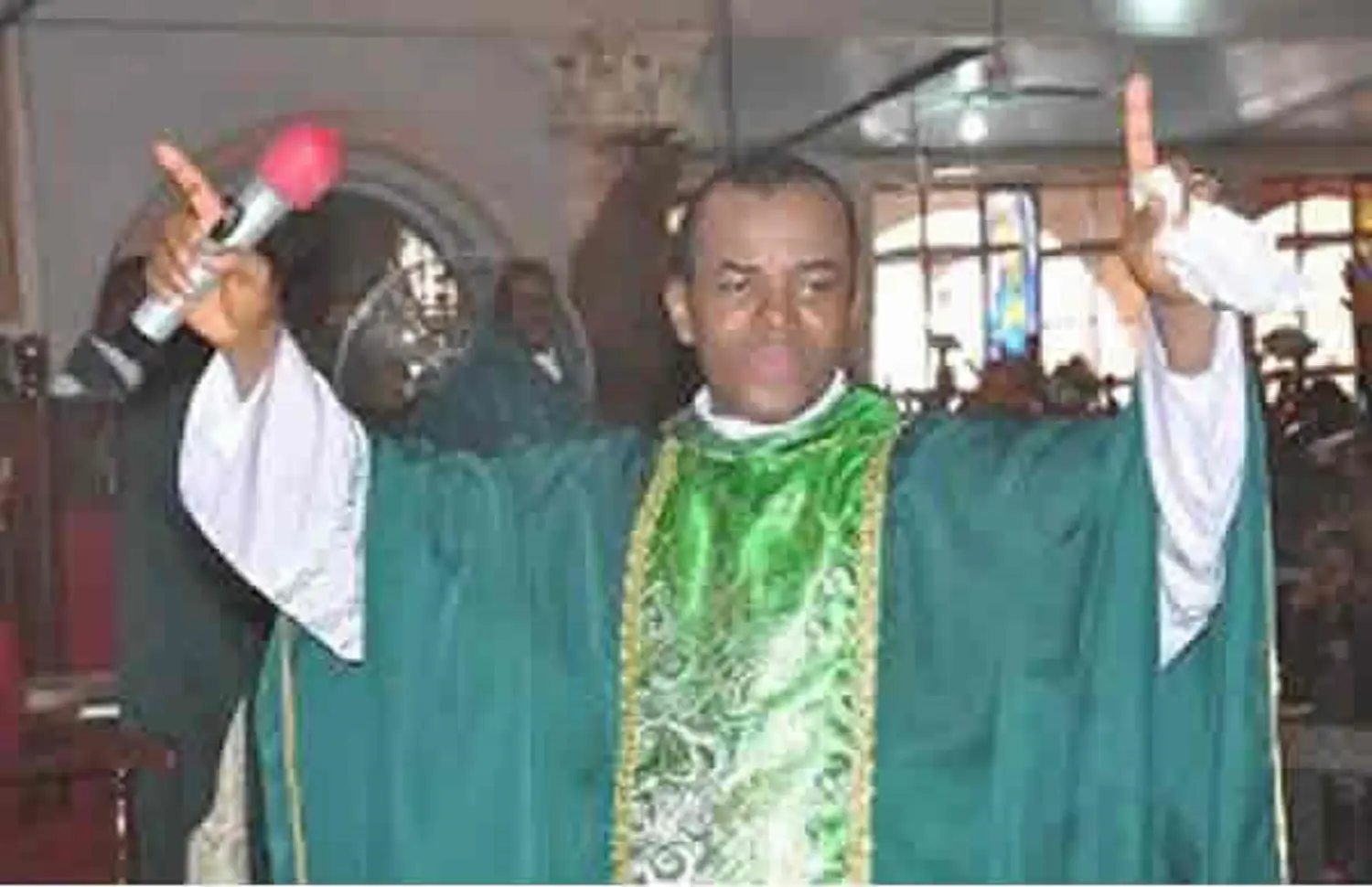 Fr. Mbaka obeys Bishop's order, shuts down Adoration Ministry